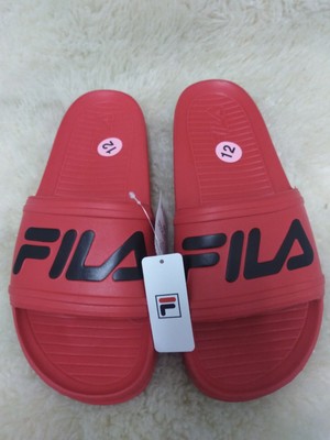 fila red slides