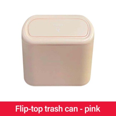 Car Trash Can Car Seat Back Door Hanging, Folding Storage Car Accessories