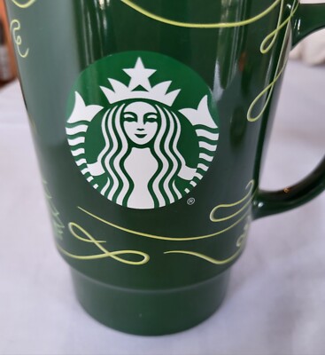 2020 Starbucks Holiday Ceramic Mug 20 oz Stackable & Fits In Car Holder VGC  | eBay