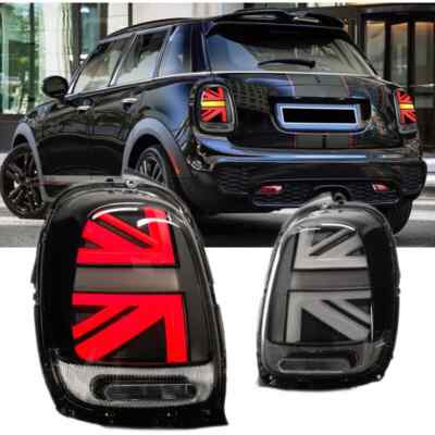VLAND Full LED Tail Lights For Mini Cooper F55 F56 F57 2014-2020 Rear Lamps Set