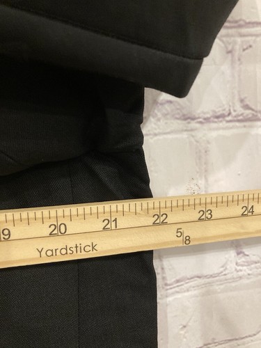 EVAN PICONE Hombre Traje Negro Chaqueta Deportiva 100% Lana EE. UU. Talla-uso Medidas - Imagen 7 de 11