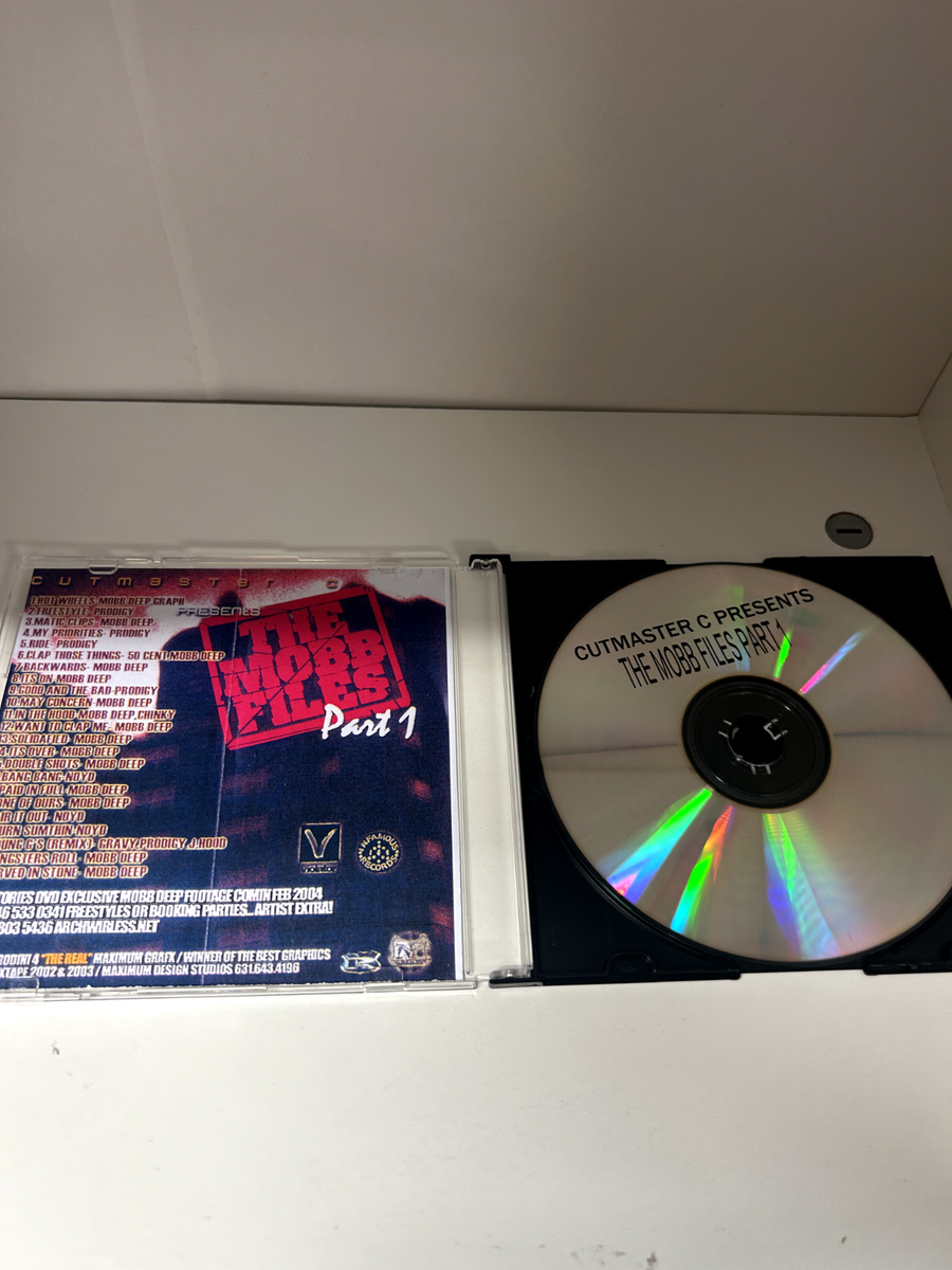 Mos Def & 50 Cent/mobb deep レア廃盤7inch RARE DJ CUTMASTER C MOBB DEEP MOBB FILES PART 1 NYC PROMO MIXTAPE