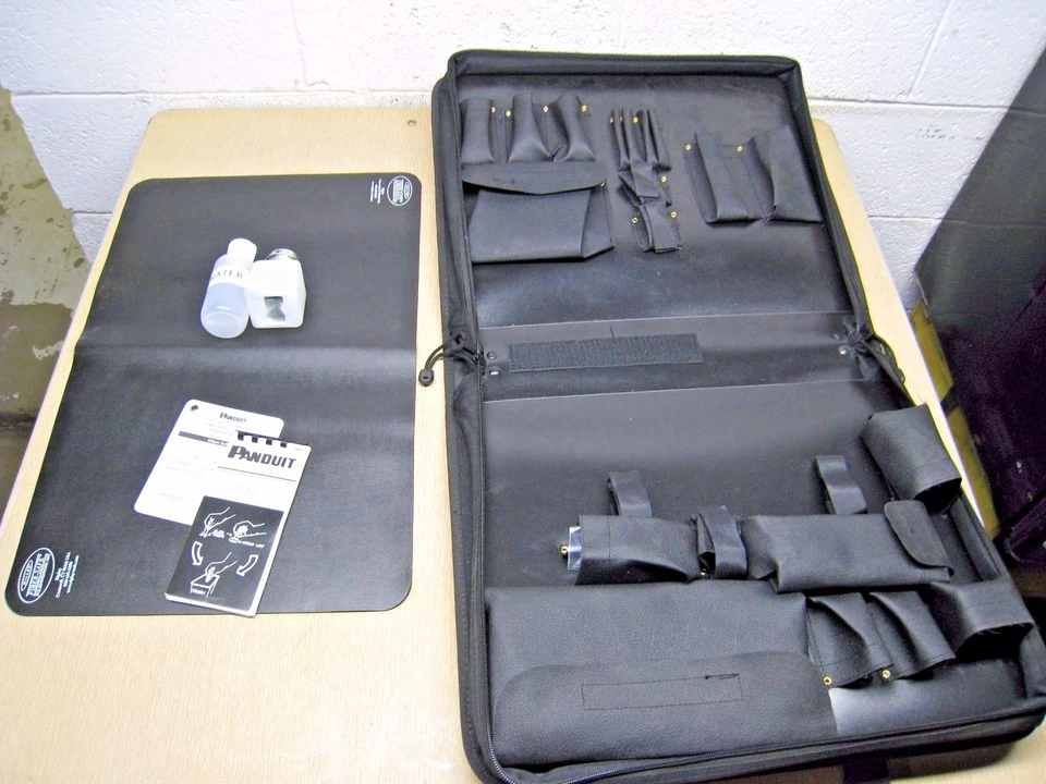 PANDUIT OPTICAM TERMINATION TOOL CARRY CASE W/ A FEW EXTRAS - Image 3 of 4