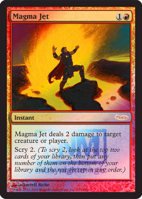 Jet de Magma FNM PREMIUM / FOIL - Magma Jet DCI - Magic