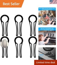 5 Pack Durable Heat-Resistant Stove Knob Locks - Ultimate Child Safety Covers