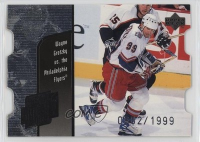 1998-99 Upper Deck Year of the Great One Die-Cut Quantum Wayne Gretzky HOF k4s