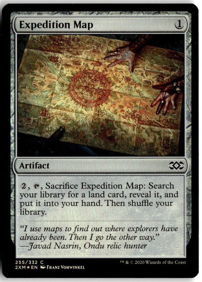 Expedition Map - Double Masters #255 - Near Mint - Holofoil