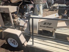 Finn B70 Straw Blower Trailer Mounted Only 63 Hours Hydroseed - Needs Engine Finn B70 Straw Blower Trailer Mounted Only 63 Hours Hydroseed - Needs Engine