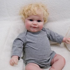 Lifelike Reborn Baby Dolls 20" Full Body Vinyl Girl Waterproof Realistic Toddler