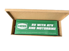 Hess 2018 Toy Truck RV with ATV and Motorbike