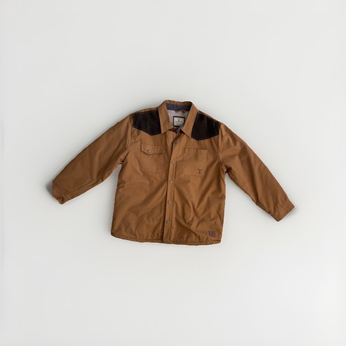 Yellowstone Authentic Merchandise Men Canvas Wheat Barn Jacket Lined XL - Afbeelding 1 van 10
