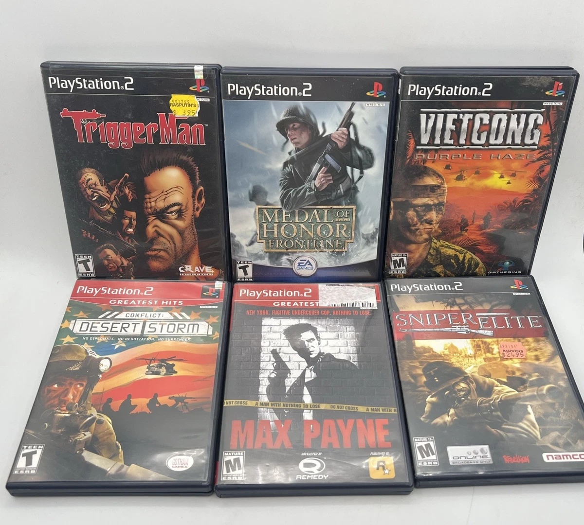 Preços baixos em Sony Playstation 2 Call of Duty 2: Big Red One