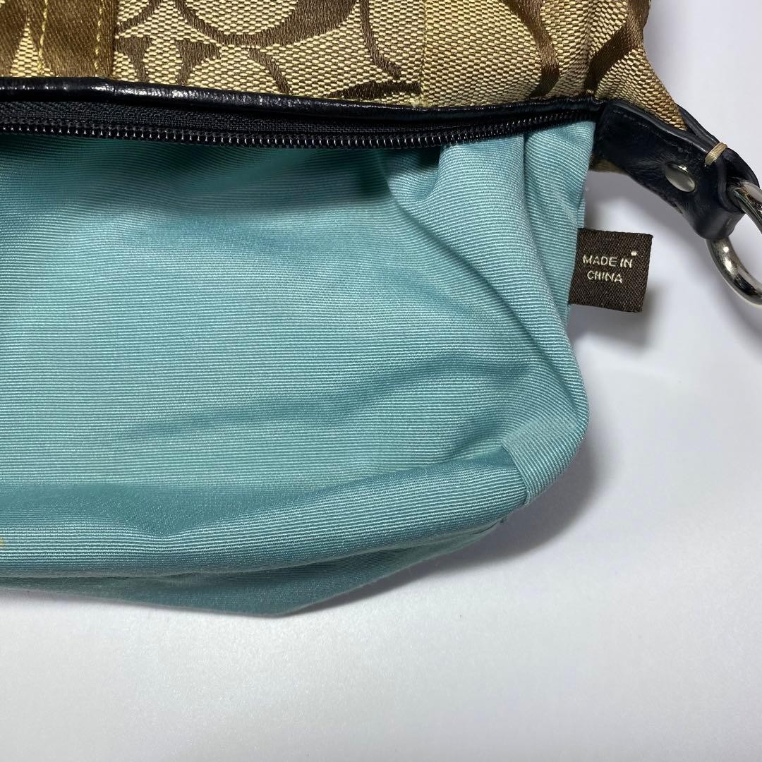 coach Patchwork Accessory Pouch Signature - image 12