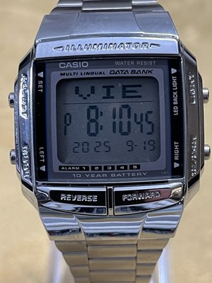 CASIO DataBANK DB-360 Men's Watch, Working, Multi-function, 13 Languages USED