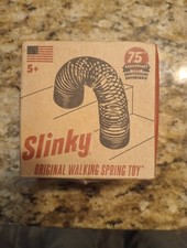 Slinky Retro Toy The Original Walking Spring Toy Full Size Factory Sealed Box