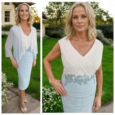 Condici dress Suit size 18 Blue Mother Of The Bride Occasion Wedding Bnwt £995