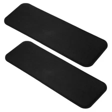2PCS 13.8 x 5.1 Inch Felt Base Shaper for Handbag & Tote Bag & Purse [Black]