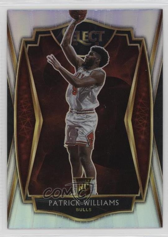 2020-21 Panini Select Premier Level Silver Prizm Patrick Williams #185 1d0h