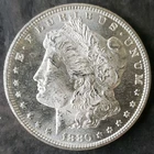 1880 S $1 Morgan Silver Dollar