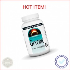 Source Naturals Glycine 500 mg Amino Acid Dietary Supplement - 100 Capsules