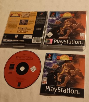 Disney's König Der Löwen Simbas Großes Abenteuer CIB Playstation 1 PAL 