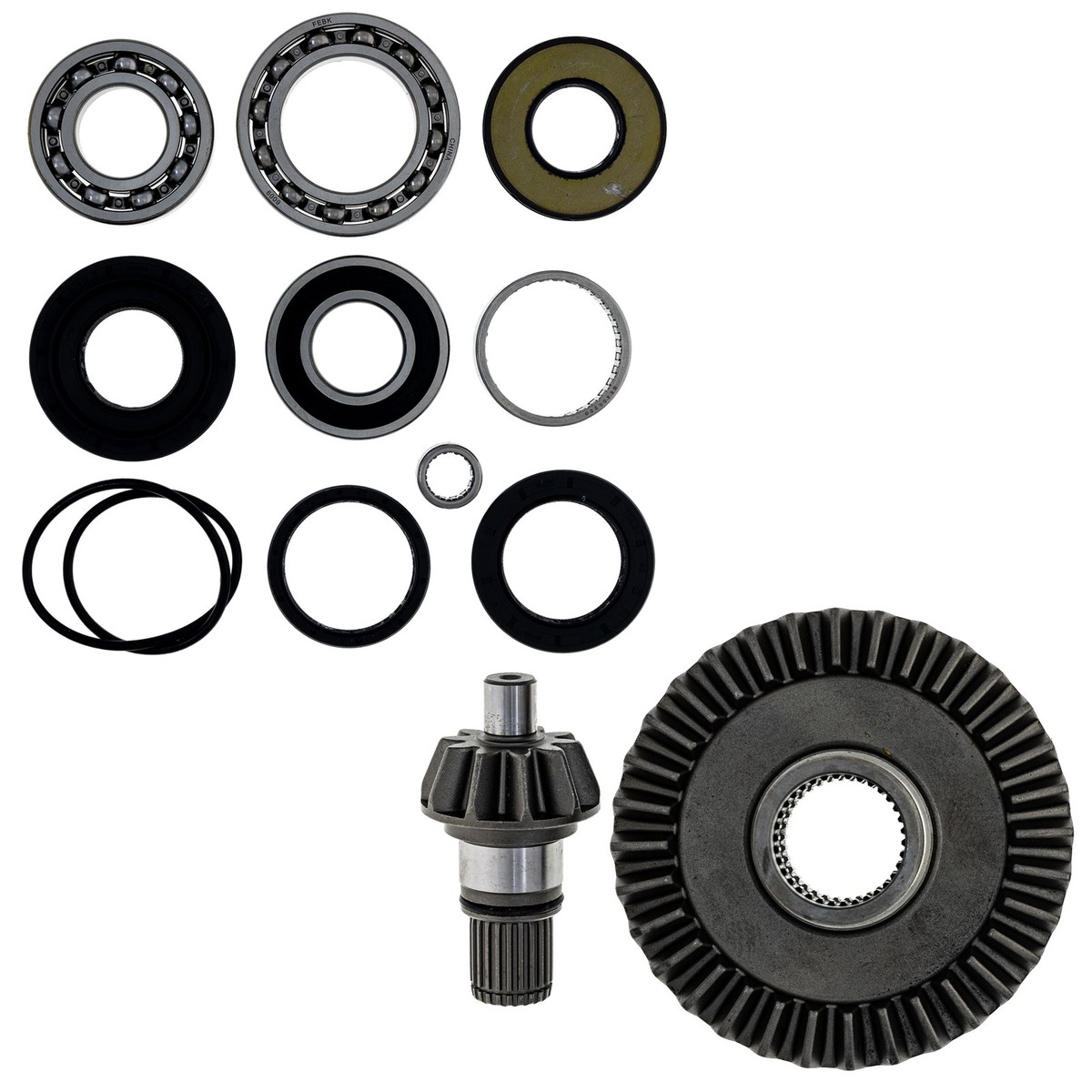 NICHE Rear Differential Rebuild Kit for Suzuki Ozark 250 Quadsport