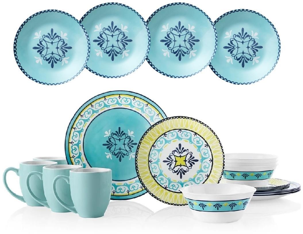 Tarlton Place Corelle Portofino Dinnerware Set ❤️ 20-pc Corelle