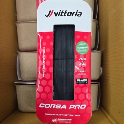 Vittoria Corsa Pro TLR Rennradreifen 700x30 Faltreifen Tubeless Ready 320 TPI
