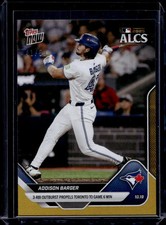 2025 Topps Now #885 Addison Barger Gold Foil #d 41/50
