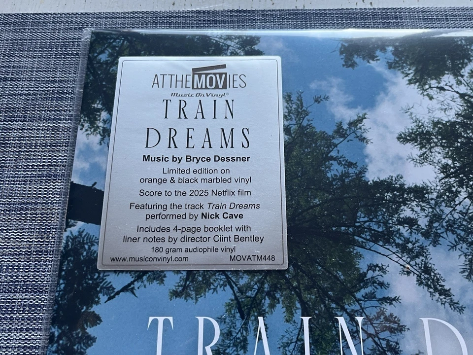 TRAIN DREAMS soundtrack Nick Cave SEALED color vinyl LP Fyc Netflix - Image 2 of 4