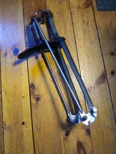 26” Springer Fork Bike Pre War X-53 Western Flyer Vintage Rad Rod BENT STEERER 