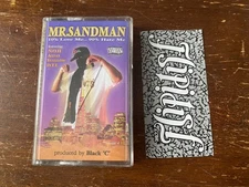 VTG 1996 MR SANDMAN 10% LOVE ME 90% HATE ME CASSETTE RAP BAY AREA MUSIC HIP HOP