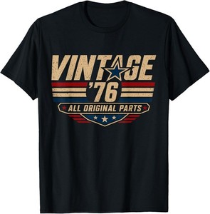 T-shirt Vintage 1976 Pour Homme - Débardeur Drôle Rétro Legend Since 1976 Cadeau Anniversaire