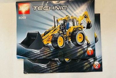 LEGO #8069 Technic  Backhoe Loader - Complete 609 pieces Pre-Owned Excellant