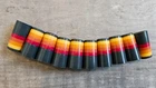 (10) Custom Golf Iron Ferrules Sunset, Gray Red Orange Yellow - Pick Diameter