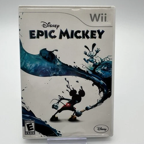Epic Mickey (Nintendo Wii, Complete & Tested, Very Good Condition)