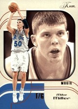 2002-03 Flair #36 Mike Miller Orlando Magic