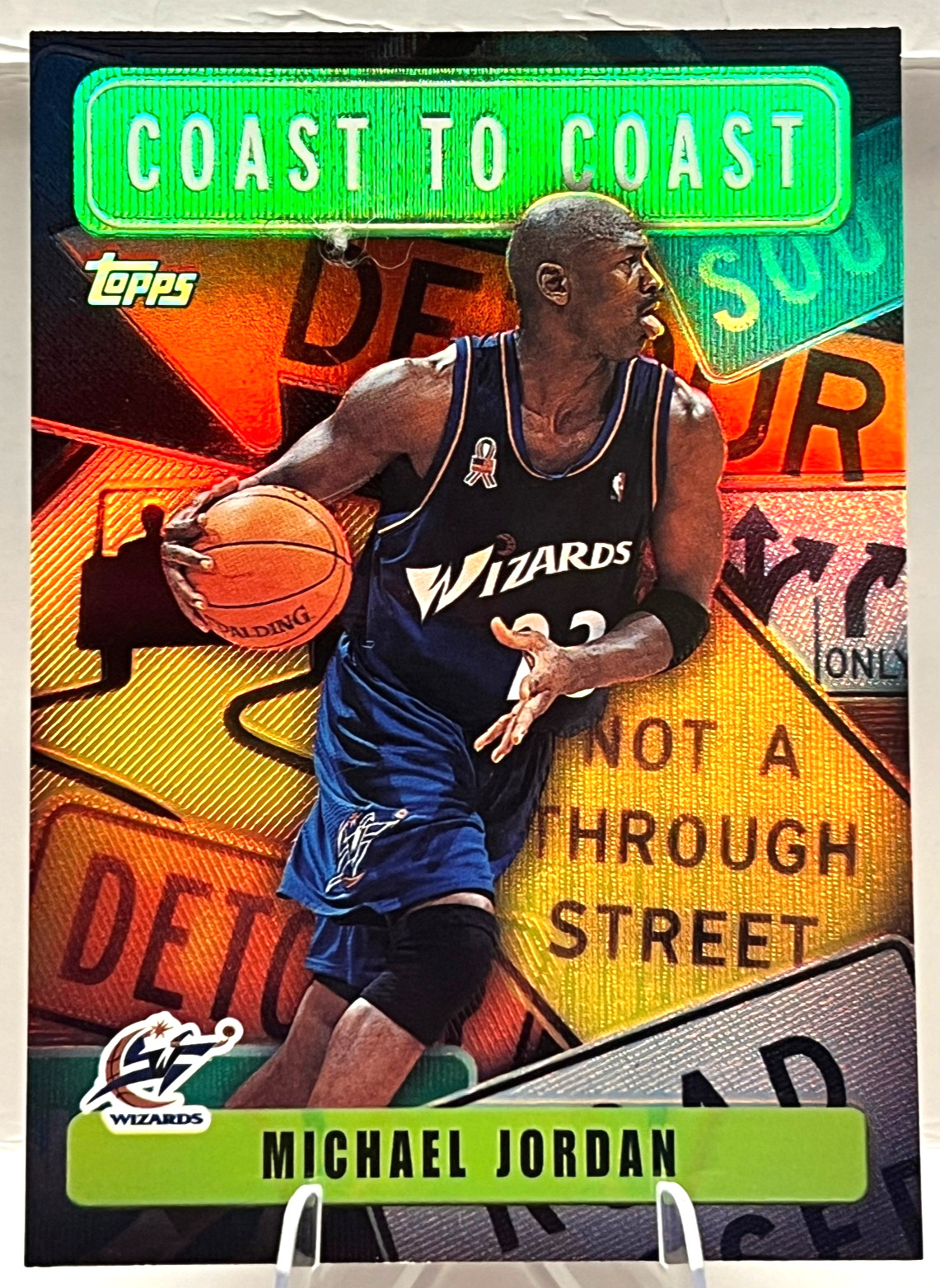 Michael Jordan 2002-03 Topps "Coast to Coast" HoloFoil #CC8