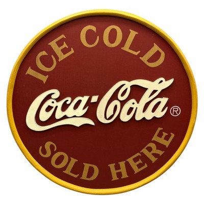 Ice Cold Coca Cola Sold Here Schlüsselkasten Schlüsselaufbewahrung 30cm Vintage