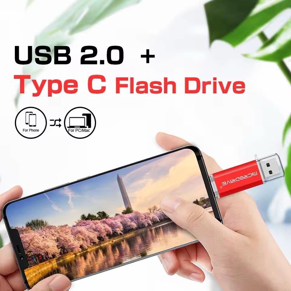 Clé USB 32 Giga 2.0 résout le manque de stockage sur PC et smartphone Android
