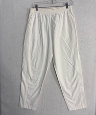 VTG Women's Pull-on Pants S White 80s 90s 28 x 24.5 High Rise Pockets San Fran