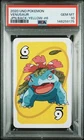 2020 UNO POKEMON JAPANESE BACK-YELLOW-#6 VENUSAUR PSA 10
