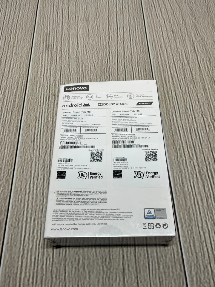 Lenovo Smart Tab M8 with Google Assistant Tablet + Smart Charging Docking Foto 3 de 3