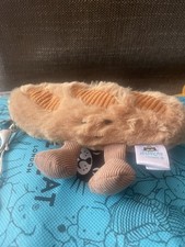 Jellycat Amuseables Baguette Bread Plush Bag Charm Keychain NWT