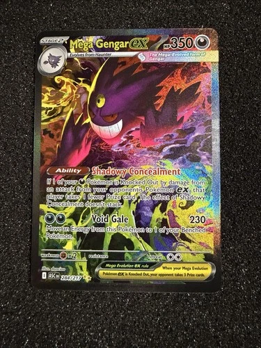 Pokémon TCG: Ascended Heroes - Mega Gengar Ex SIR 284/217 NM