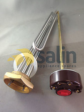*HOT WATER TANK HEATING ELEMENT HEATER 3600W 1-1/4" BSP WITH ROD THERMOSTAT