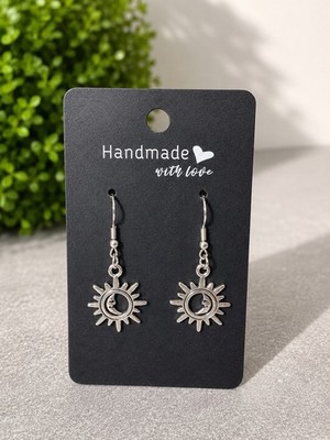 Ohrringe, Schmuck, Modeschmuck, Mond, Handgefertigt Hänger, Ohrringe, Handmade
