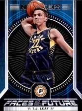 2017-18 Hoops Faces of the Future #18 T.J. Leaf Card