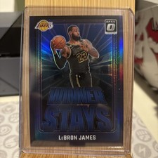 2024-25 Panini Donruss Optic #1 LeBron James Winner Stays Purple Prizm