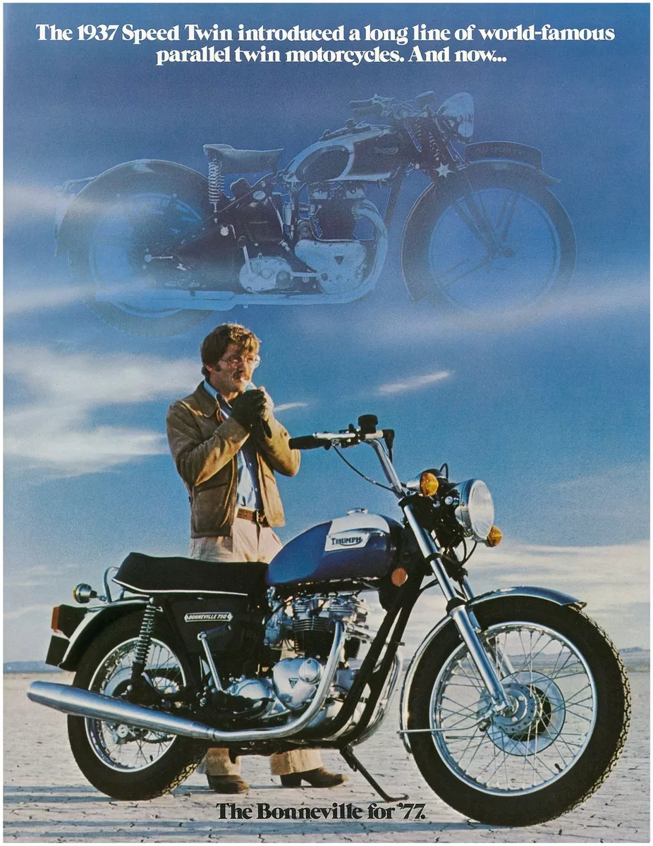 1977 triumph bonneville outlet